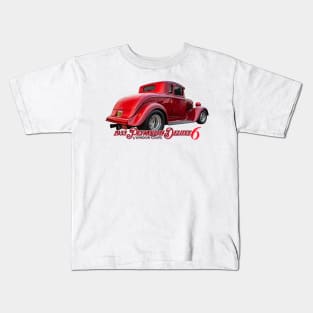 1933 Plymouth Deluxe Six 5 Window Coupe Kids T-Shirt